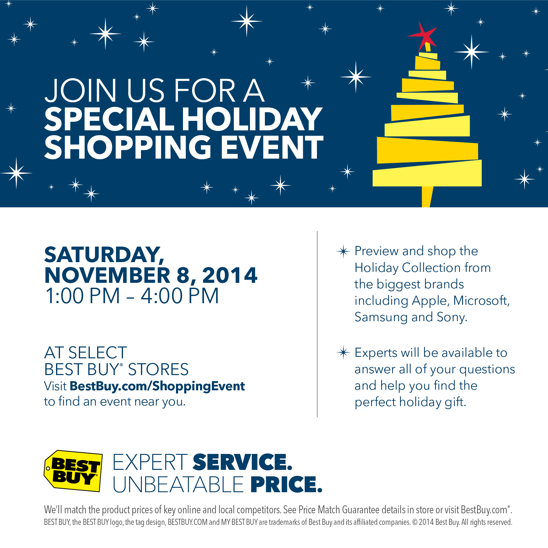 Grab One Day Only Deals at the Best Buy Holiday Shopping Event November