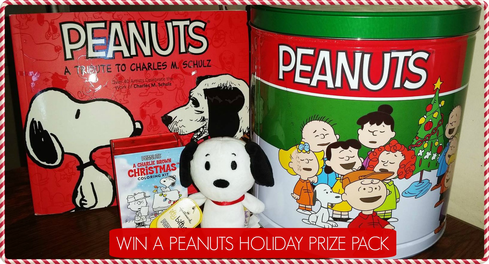 Peanuts Snoopy Popcorn Tin