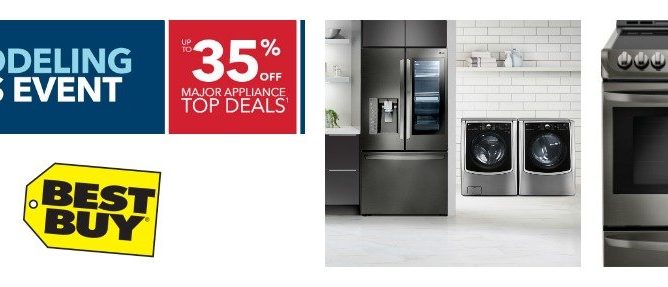 Best Buy Remodeling Sales Event Featuring Lg Appliances