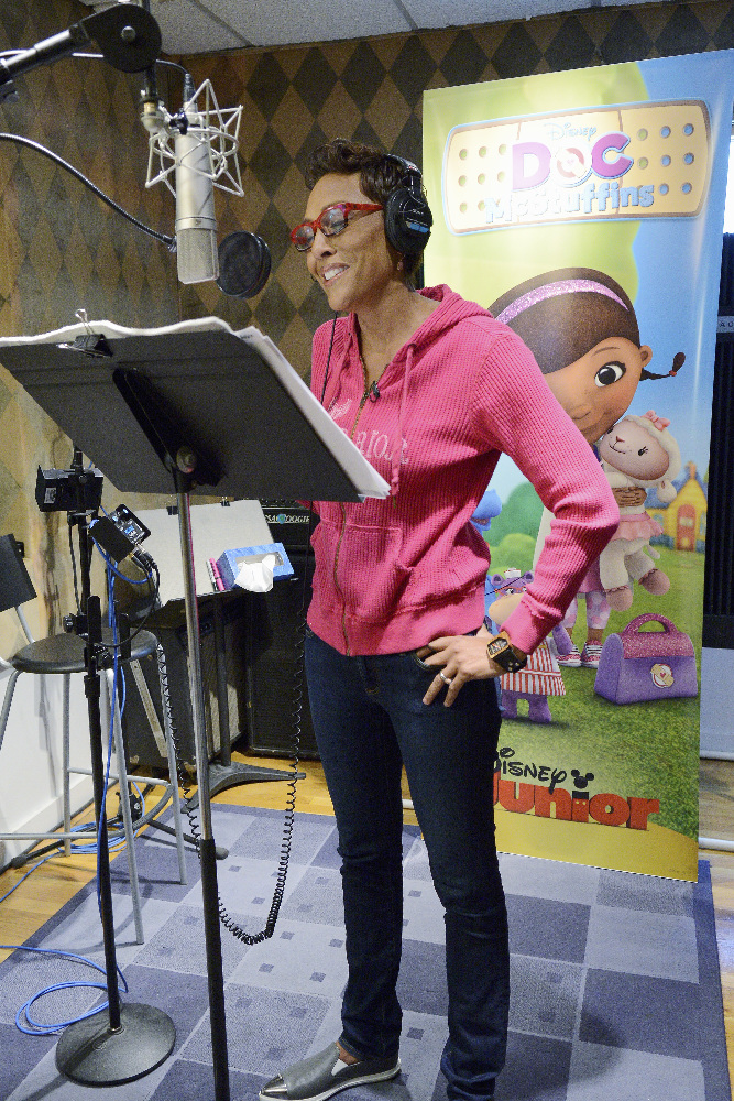 Robin Roberts Guest Stars on 'Doc McStuffins' for National Cancer