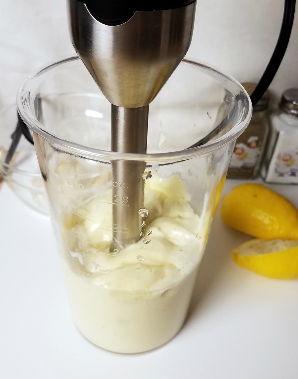 Mealthy Handblend Immersion Blender Homemade Garlic Mayonnaise and ...